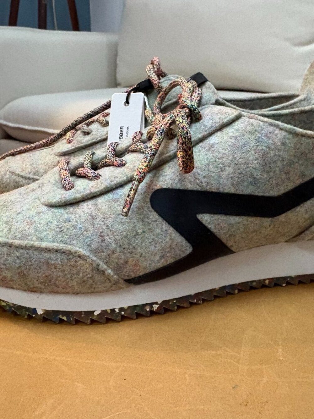 Rag & Bone Retro Runner multicolor wool sneakers size 9